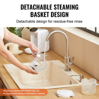 VEVOR Baby Food Maker, 430W Baby Food Processor with 750 ml Tritan Bowl, SUS304 Stainless Steel, 5 in 1 Baby Food Puree Blender Steamer Grinder for Food, Fruit, Vegetable, Meat EasyOptionXY LLC