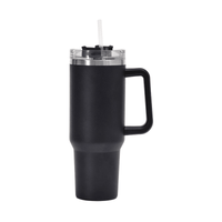 40oz Stainless Steel Handle Bottle Car Cup Double-layer Vacuum Iced Beer Cup Outdoor Portable Travel Insulation Cup EasyOptionXY LLC