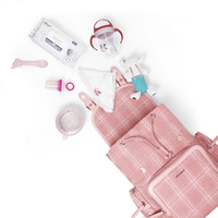 SUNVENO Diaper Bag Backpack, Baby Changing Bag Nappy Tweed Baby Diaper Bags Multifunction Waterproof for Travel EasyOptionXY LLC