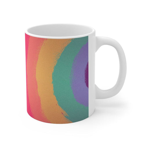 Rainbow Love Wins Mug 11oz EasyOptionXY LLC