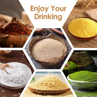 Electric Mixing Mug 400ML High Speed Mixing Cup USB Rechargeable Self String Mug with Warming Pad for Coffee Milk Protein Powder Egg EasyOptionXY LLC