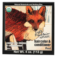 Light Mountain Organic Hair Color And Conditioner - Red - 4 Oz EasyOptionXY LLC