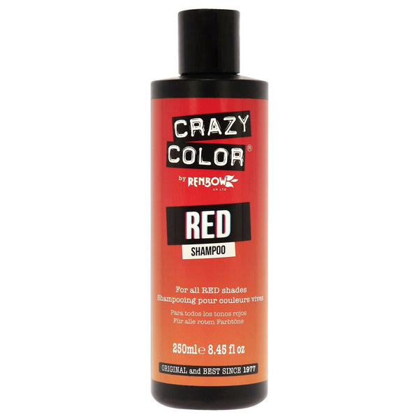 Vibrant Color Shampoo - Red by Crazy Color for Unisex - 8.45 oz Shampoo EasyOptionXY LLC