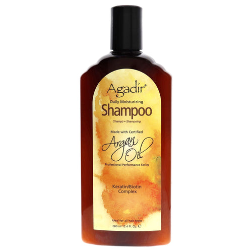 Argan Oil Daily Moisturizing Shampoo by Agadir for Unisex - 12.4 oz Shampoo EasyOptionXY LLC