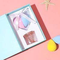 Makeup Sponge 2 Pcs blender sponge for Liquid, Cream, and Powder, Multi-colored Makeup Sponges EasyOptionXY LLC