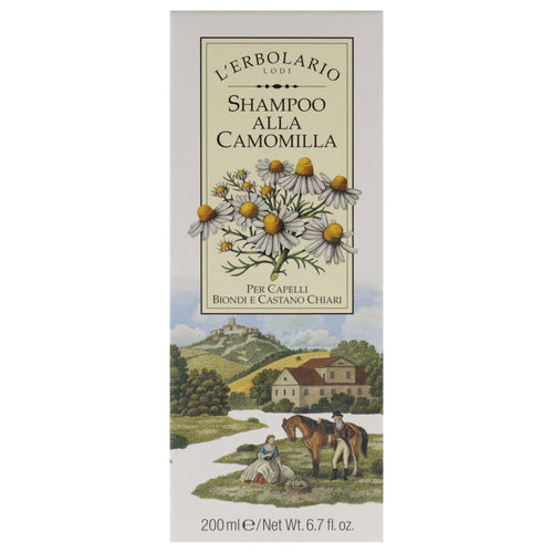 Blond and Light Brown Hair Shampoo - Chamomile by LErbolario for Unisex - 6.7 oz Shampoo EasyOptionXY LLC