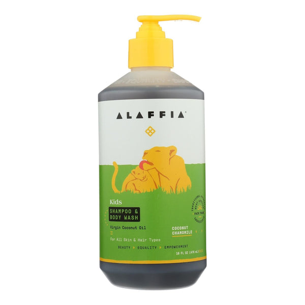 Alaffia - Everyday Shampoo And Body Wash - Coconut Chamomile - 16 Fl Oz. EasyOptionXY LLC