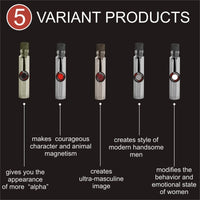 Pheromone Cologne for Men 5 Male Pheromone Perfumes x 2ml Pheromone Perfume Set Great Holiday Gift EasyOptionXY LLC