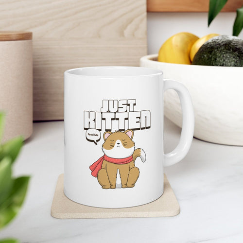Just Kitten Cat Novelty Mug EasyOptionXY LLC