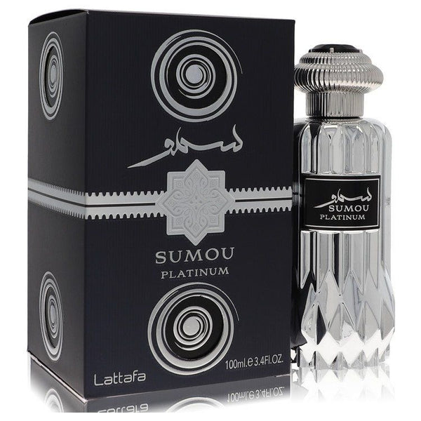 Lattafa Sumou Platinum by Lattafa Eau De Parfum Spray (Unisex) EasyOptionXY LLC