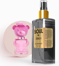 SOUL No. 3801 Impression Bubble Gum Perfume for Women Women Eau de Parfum Spray 4.0 Fl Oz 120 ml Long Lasting Fragrance EasyOptionXY LLC