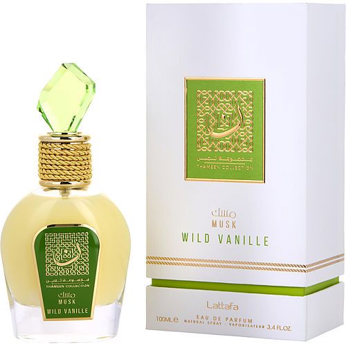 LATTAFA MUSK WILD VANILLE by Lattafa EAU DE PARFUM SPRAY 3.4 OZ (THAMEEN COLLECTION) EasyOptionXY LLC