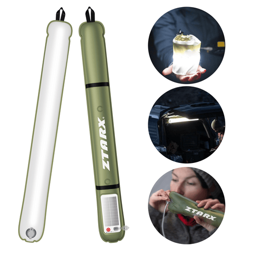 PuffyGlo Inflatable LED Tube Camping Light EasyOptionXY LLC