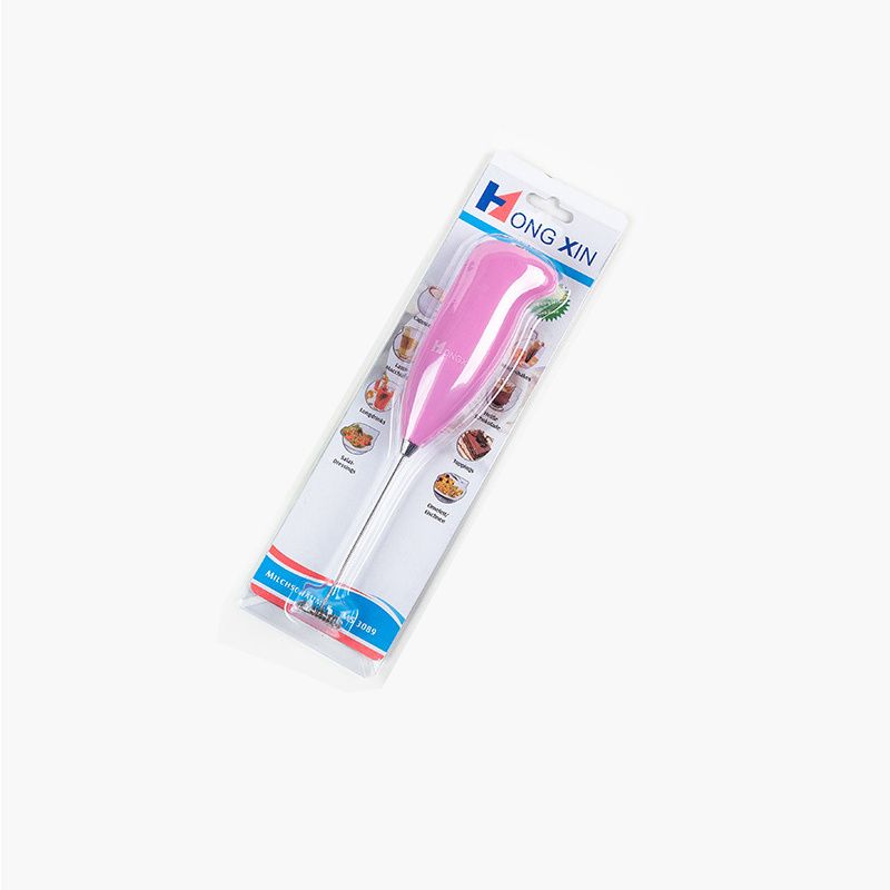 1pc Upgraded Mini Handheld Milk Frother for Coffee and More - Battery Operated Mixer and Blender for Frappe, Latte, Milk, Matcha - Perfect for On-the-Go Brewing EasyOptionXY LLC