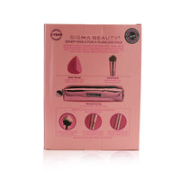 SIGMA BEAUTY - 3DHD Perfect Complexion Set (1x Blender, 1x Kabuki Brush, 1x Bag) BCA02 / 031070 2pcs+1bag EasyOptionXY LLC