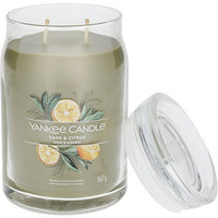 YANKEE CANDLE by Yankee Candle SAGE & CITRUS SCENTED LARGE JAR 22 OZ EasyOptionXY LLC