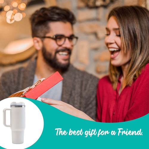 40oz V2 large capacity tumbler,  With Handle And Straw Lid, Insulated Reusable Stainless Steel Water Bottles Travel Mug Coffee Cup car cup water cup For Men Women Outdoor Camping Driving, gift EasyOptionXY LLC