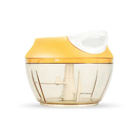 3-in-1 Manual Food Chopper for Vegetable Fruits Nuts Onions Hand Pull Mincer Blender Mixer Food Processor Garlic Crusher Ginger Fruit Puree Meat Puree EasyOptionXY LLC