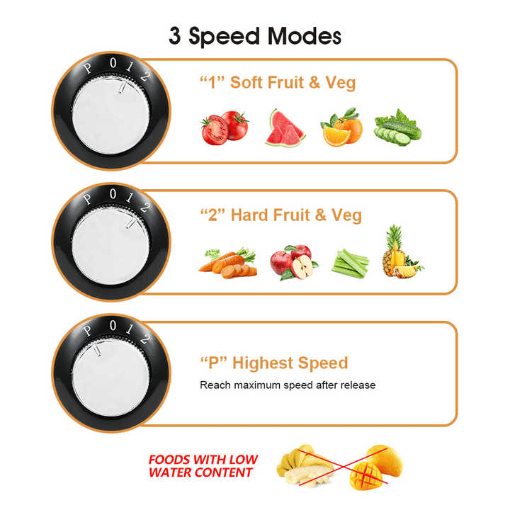 28199470 900W Multi-function electric juicer juice 0.8L, 1.5L slag cup without BPA fruit and vegetable juice, modern vertical mixing kitchen juicer, secondary mechanical EasyOptionXY LLC
