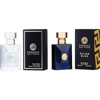 VERSACE VARIETY by Gianni Versace 2 PIECE MENS VARIETY WITH VERSACE POUR HOMME & VERSACE DYLAN BLUE AND BOTH ARE EDT SPRAY 1 OZ EasyOptionXY LLC