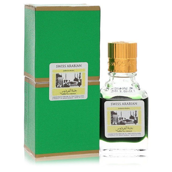 Jannet El Firdaus by Swiss Arabian Concentrated Perfume Oil Free From Alcohol (Unisex Green Attar) EasyOptionXY LLC