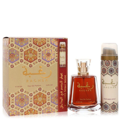 Lattafa Raghba by Lattafa Eau De Parfum Spray Plus 1.7 oz Deodorant Spray EasyOptionXY LLC