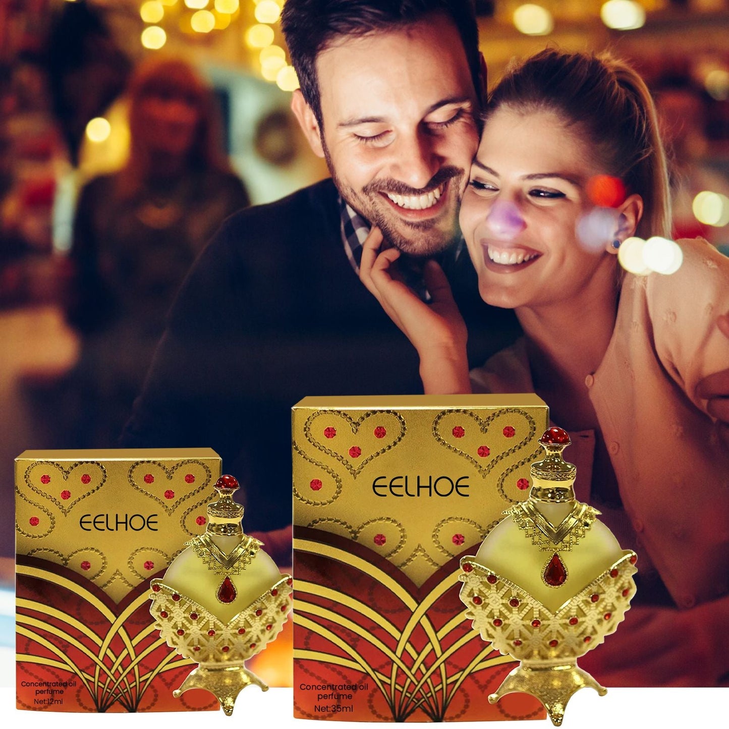 EELHOE Concentrated Perfume Oil (Lemon Extract) Mild, non-pungent Natural Light fragrance Fresh and long-lasting Couples Dating perfume