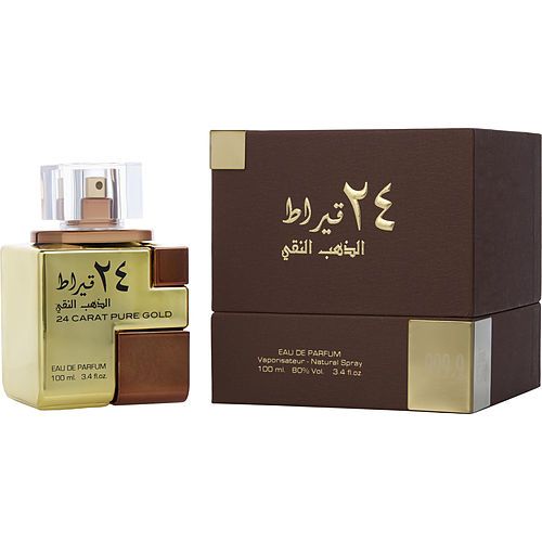LATTAFA 24 CARAT PURE GOLD by Lattafa EAU DE PARFUM SPRAY 3.4 OZ EasyOptionXY LLC