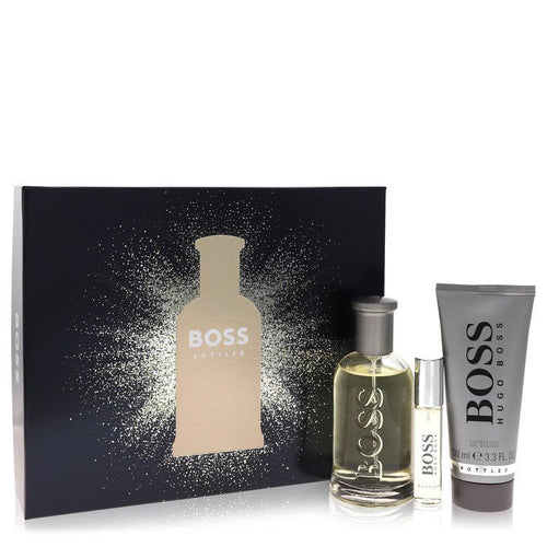 Boss No. 6 by Hugo Boss Gift Set - 3.3 oz Eau De Toilette Spray + 0.3 oz Mini EDT Spray + 3.4 oz Shower Gel EasyOptionXY LLC