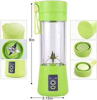 Personal blender with 6 blades; Personal Size Blender Juicer Cup; Smoothies and Shakes Blender; Handheld Fruit Machine; Blender Mixer Home EasyOptionXY LLC