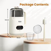 34oz Nut Milk Maker,8 in 1 Automatic Soy Milk Maker for Homemade Nut,Soy,Almond,Oat Milk,Fruit and Vegetable,Almond Milk Maker with Delay Start/Keep Warm/Self-Cleaning,White EasyOptionXY LLC