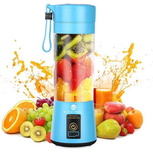 Portable Handheld USB Electric Juice Blender 6 Blades Deluxe Version by Blendrell  Perfect portable tool EasyOptionXY LLC