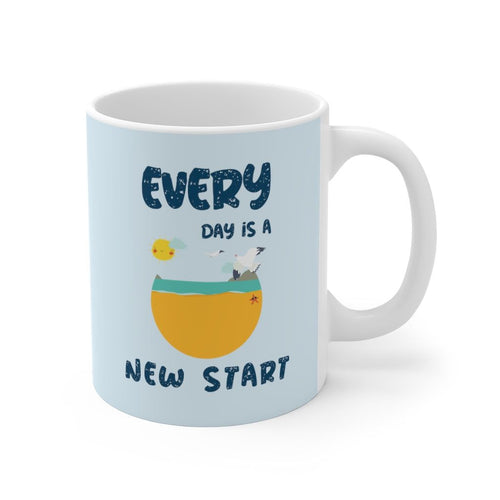 Everyday Is A New Start Mug EasyOptionXY LLC