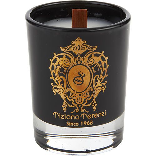 TIZIANA TERENZI ALMOND VANILLA by Tiziana Terenzi SCENTED BLACK GLASS CANDLE 1.4 OZ EasyOptionXY LLC