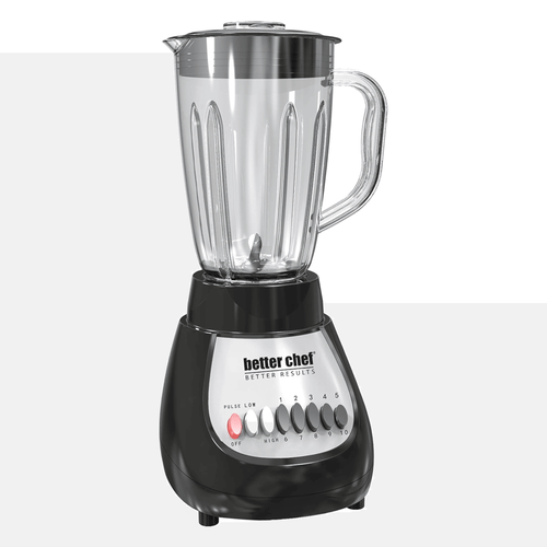 Better Chef Classic 10-Speed 5-Cup Glass Jar Blender EasyOptionXY LLC