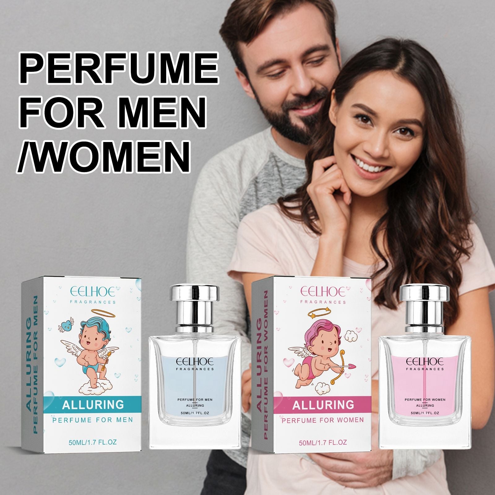 EELHOE Cupid Message Perfume Long-lasting Light Fragrance Fresh natural Niche Fragrance Wrist Behind Ear perfume EasyOptionXY LLC