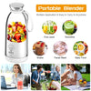 16.9OZ Portable Fruit Blender Electric Rechargeable Juice Cup for Shakes Smoothies Juice Personal Fruit Mixer with 6 Blades EasyOptionXY LLC