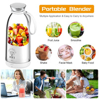 16.9OZ Portable Fruit Blender Electric Rechargeable Juice Cup for Shakes Smoothies Juice Personal Fruit Mixer with 6 Blades EasyOptionXY LLC