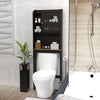 Modern Over The Toilet Space Saver Organization Wood Storage Cabinet for Home, Bathroom EasyOptionXY LLC