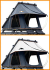 Roll over image to zoom in Adventurer Plus Rooftop Tent Hardshell with Side Awning, Air Conditioner Outlet with Bracket, &Replaceable Rain Flies, Truck Bed Tent for Camping, Pop Up Overland Roof Tents EasyOptionXY LLC