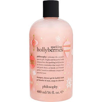 Philosophy by Philosophy Sparkling Hollyberries Shampoo, Shower Gel & Bubble Bath --480ml/16oz *TESTER EasyOptionXY LLC
