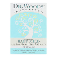 Dr. Woods Bar Soap Baby Mild Unscented - 5.25 Oz EasyOptionXY LLC