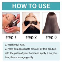 EELHOE Hair Straightening Mousse Smoothing Conditioner Smoothes Frizz And Split Ends Repairs Damaged Hair Leave-In Treatment Cream EasyOptionXY LLC