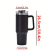 40oz Stainless Steel Handle Bottle Car Cup Double-layer Vacuum Iced Beer Cup Outdoor Portable Travel Insulation Cup EasyOptionXY LLC