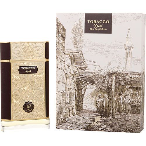 AFNAN TOBACCO RUSH by Afnan Perfumes EAU DE PARFUM SPRAY 2.7 OZ EasyOptionXY LLC