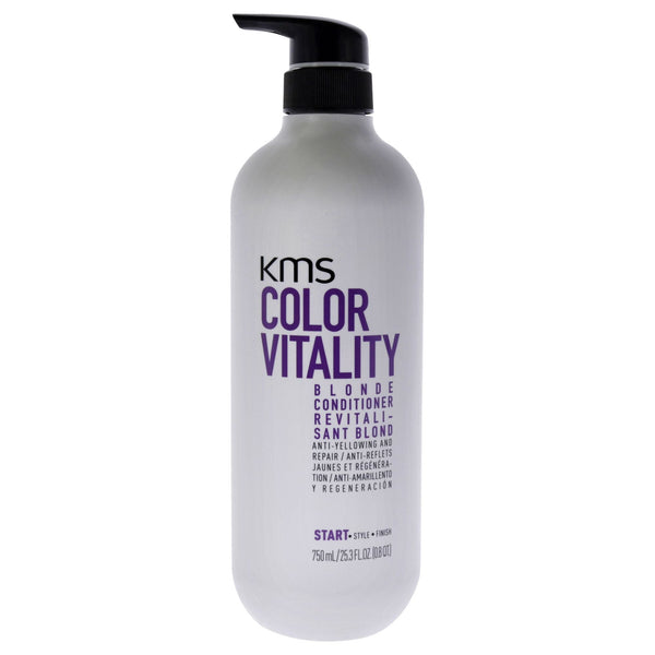 Color Vitality Blonde Conditioner by KMS for Unisex - 25.3 oz Conditioner EasyOptionXY LLC
