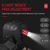 Mini Pocket LED Flashlight Clip On Rechargeable Torch Light Lamp Camping Hiking EasyOptionXY LLC
