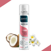 ABOVE Candy - Dry Shampoo - Absorbs Excess Oil Between Washes - Gives Softness and Shine to Your Strands - Does Not Leave Residue - Prevents Bad Odors with Red Fruits and Marshmallow Notes - 3.17 oz EasyOptionXY LLC