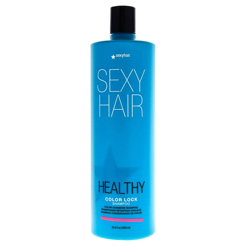 Sexy Hair Healthy Color Lock Shampoo by Sexy Hair for Unisex - 33.8 oz Shampoo EasyOptionXY LLC
