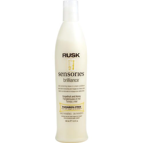 RUSK by Rusk SENSORIES BRILLIANCE GRAPEFRUIT & HONEY LEAVE-IN CONDITIONER 13.5 OZ EasyOptionXY LLC
